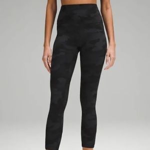 lululemon camo leggings size 2